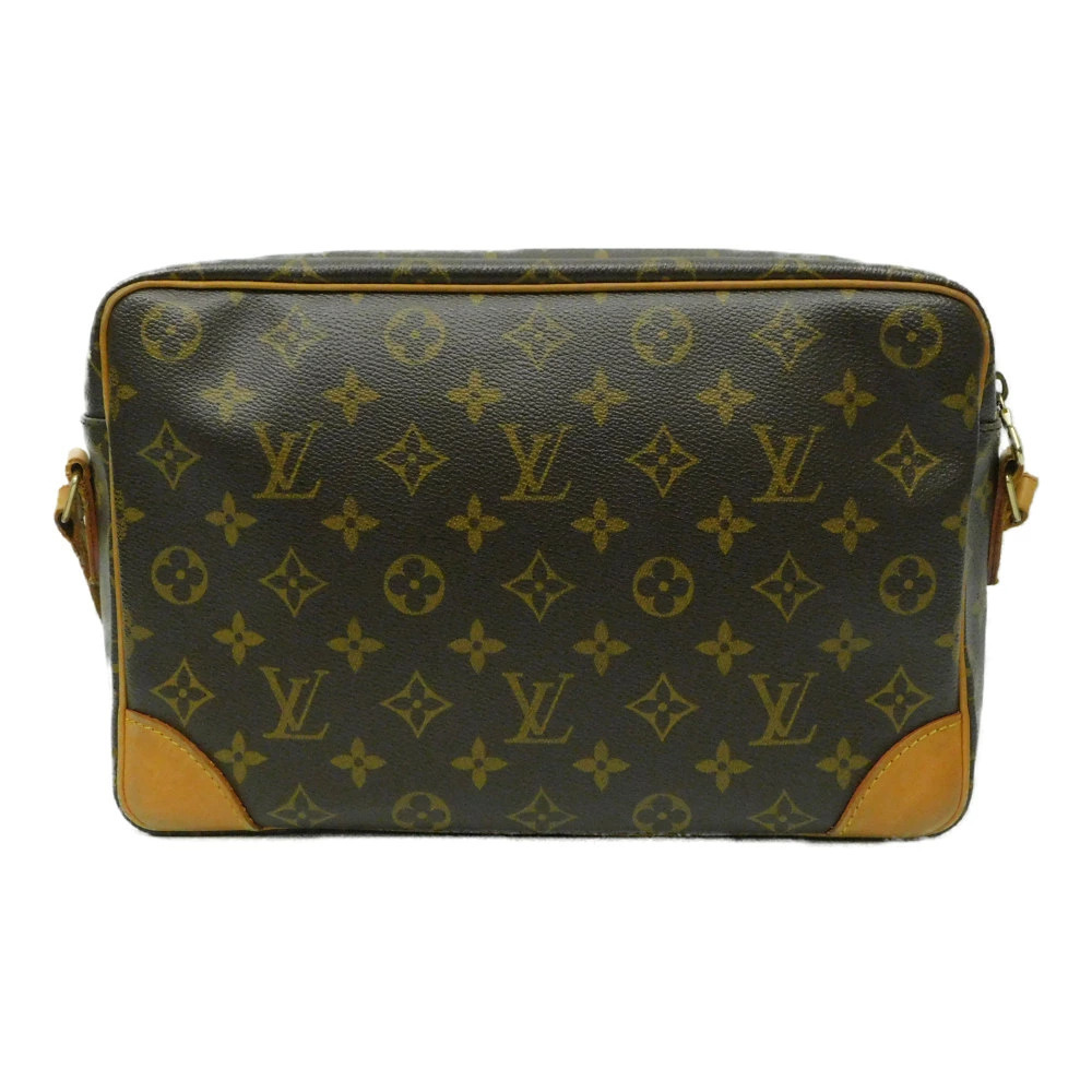 Louis Vuitton Crossbody Bag Shoulder Monogram Brown Trocadero Brown